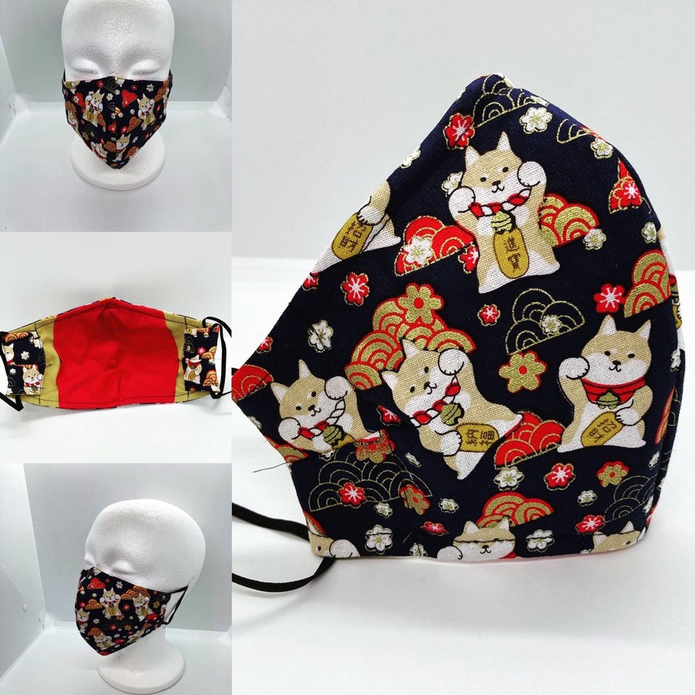 2 Japanese face masks